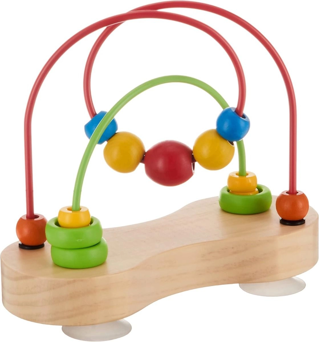 Hape Double Bubble Wooden Bead Maze - 6 months