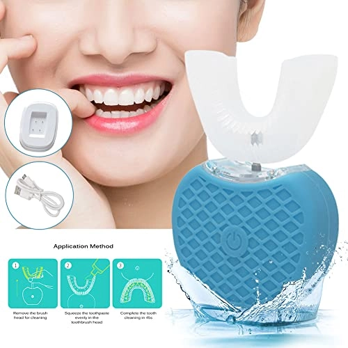 Ultrasonic Toothbrush - 360° Automatic U-shaped Wireless Charging