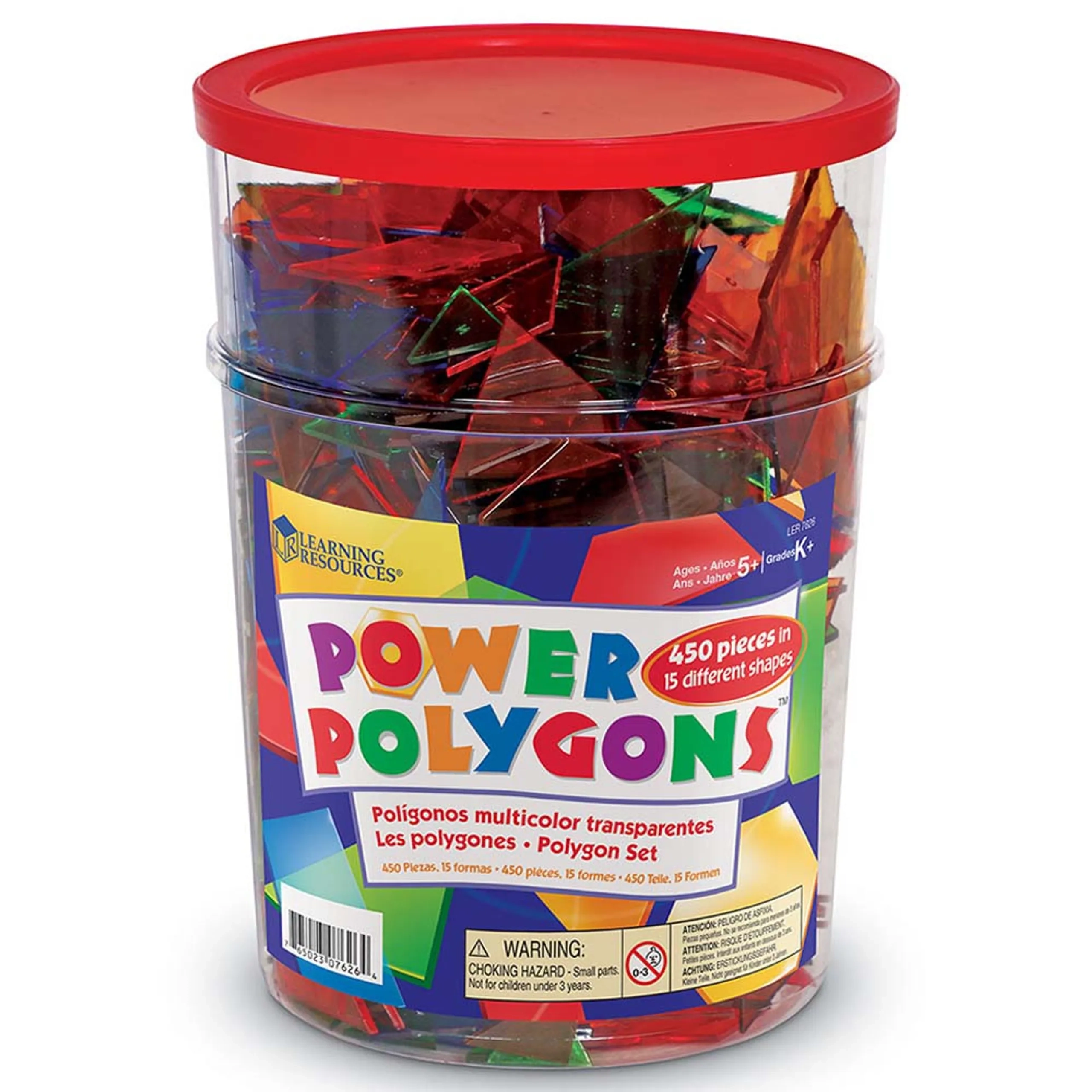 Power Polygons - Suitable for 5 years and above 450 pieces