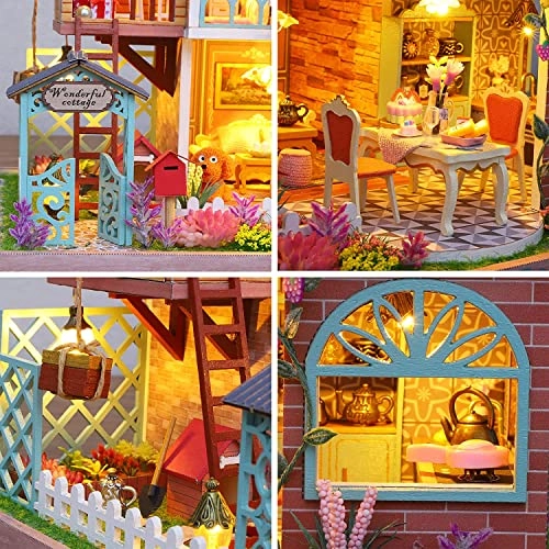 Miniature Dollhouse Kit - Mermaid Princess 1:24 Scale