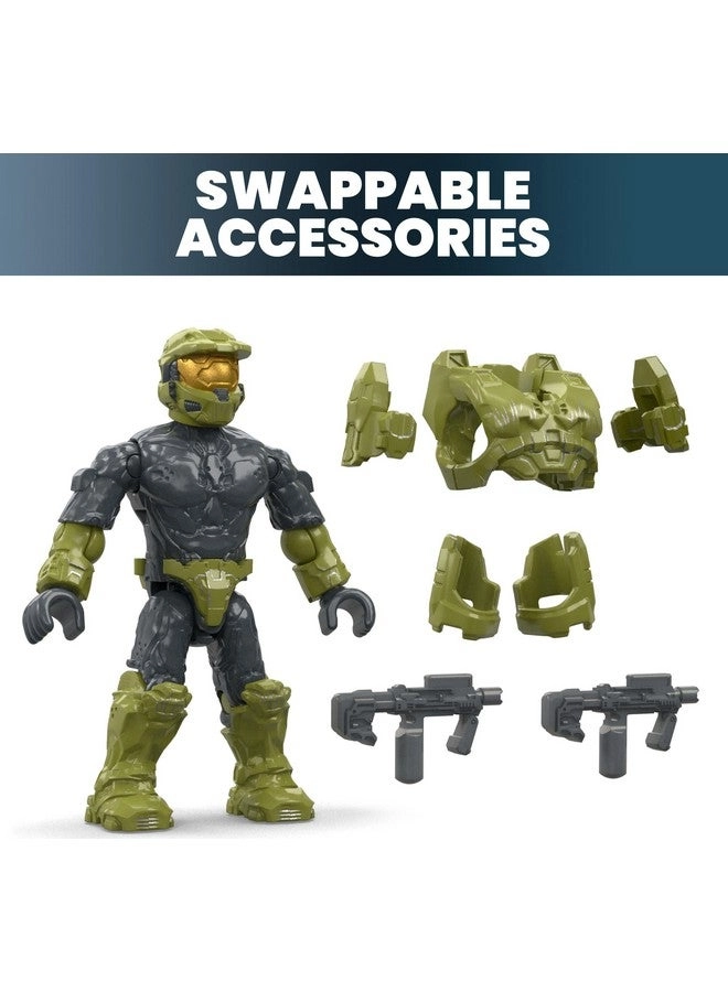 HALO Action Figures - Poseable Articulation 2 Inches Tall