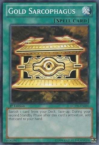 Yu-Gi-Oh! Gold Sarcophagus LCYW-EN080 - English 1st Edition