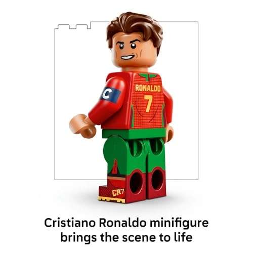 Cristiano Ronaldo – Football Highlights (43012) - 3D Display Model Collectible Minifigure