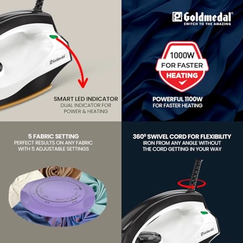 Magna - 1000W Dry Iron