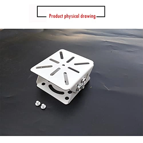 Universal Pole Mounting Bracket Adapter - Heavy Duty Metal Fits PTZ, dome and bracket cameras