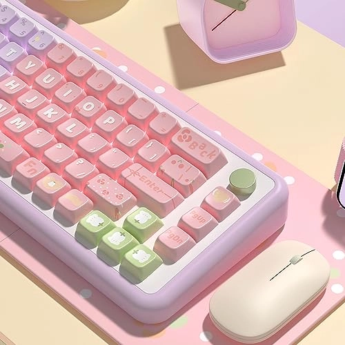 Cute Bread Puppy Theme keycaps - 158