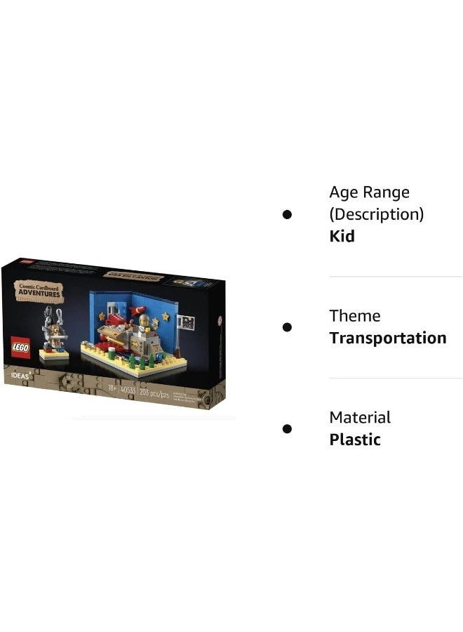 LEGO Ideas Cosmic Cardboard Adventures (40533) - Space