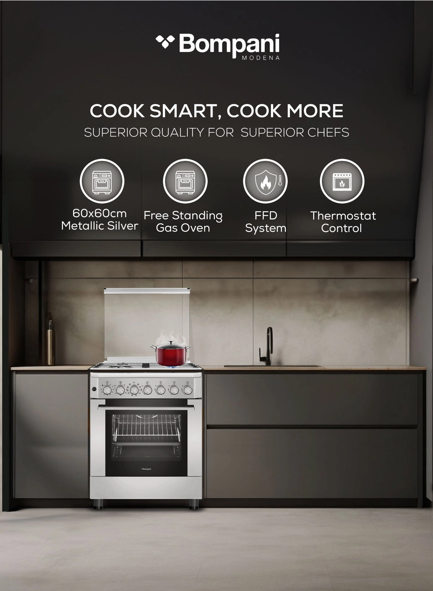 BO614BIXT GAS Cooker