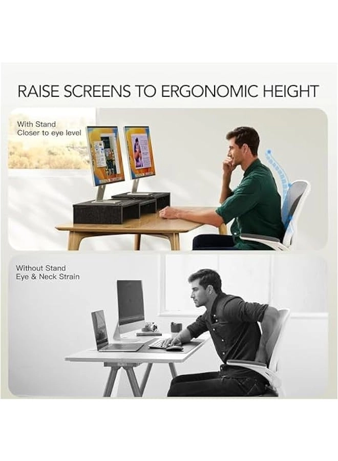 Monitor Stand Riser - 2 Monitors
