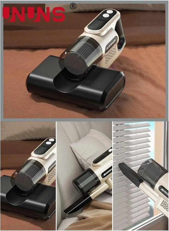 Bed UV Vacuum Cleaner - 12KPa Black