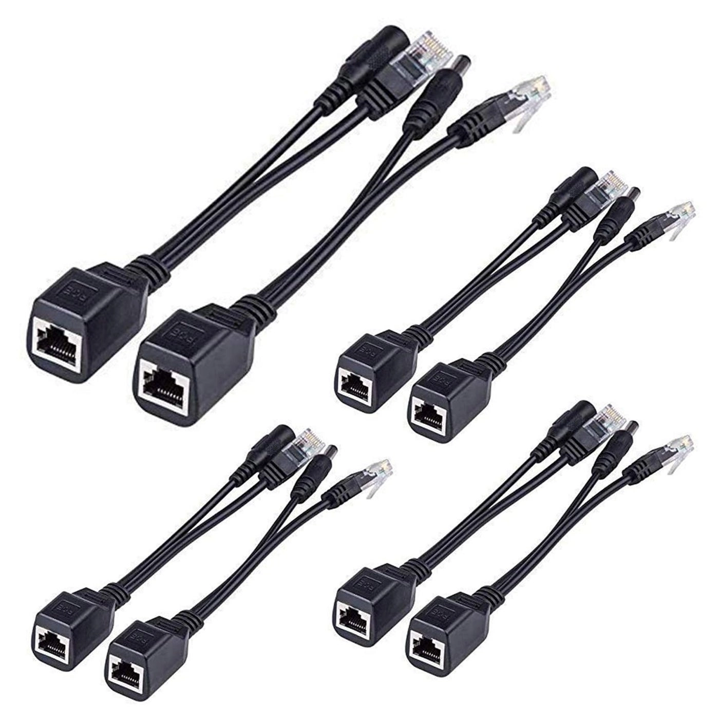 ipolex POE Injector - 10/100Mb/s RJ-45 Port + POE Splitter