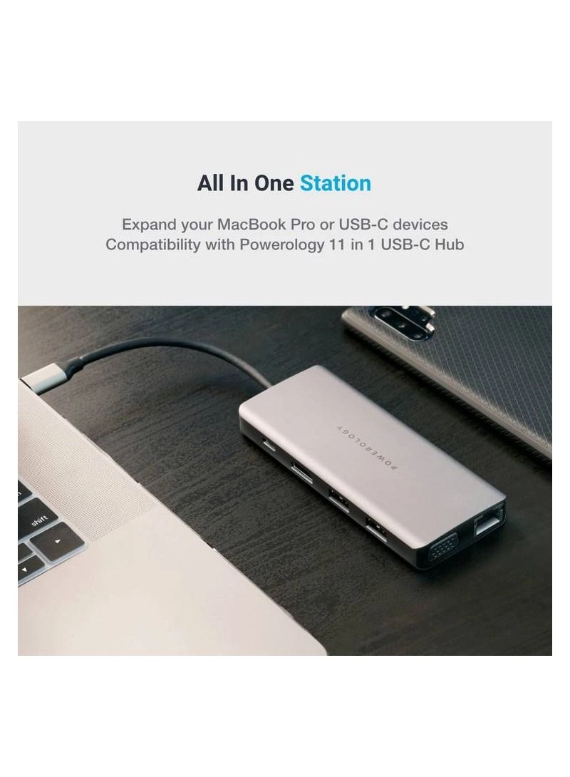 11 in 1 USB-C Hub