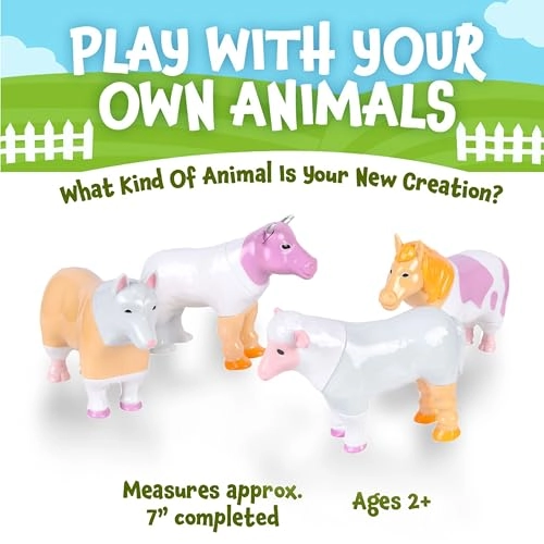 Magnetic Mix or Match Farm Animals - 24 months and up 16 pieces