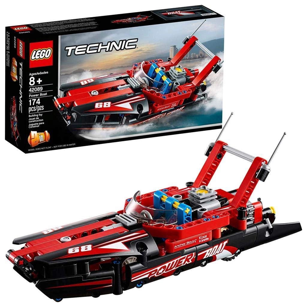 LEGO Technic Power Boat Replica (42089) - 2-in-1 Multi-Colour