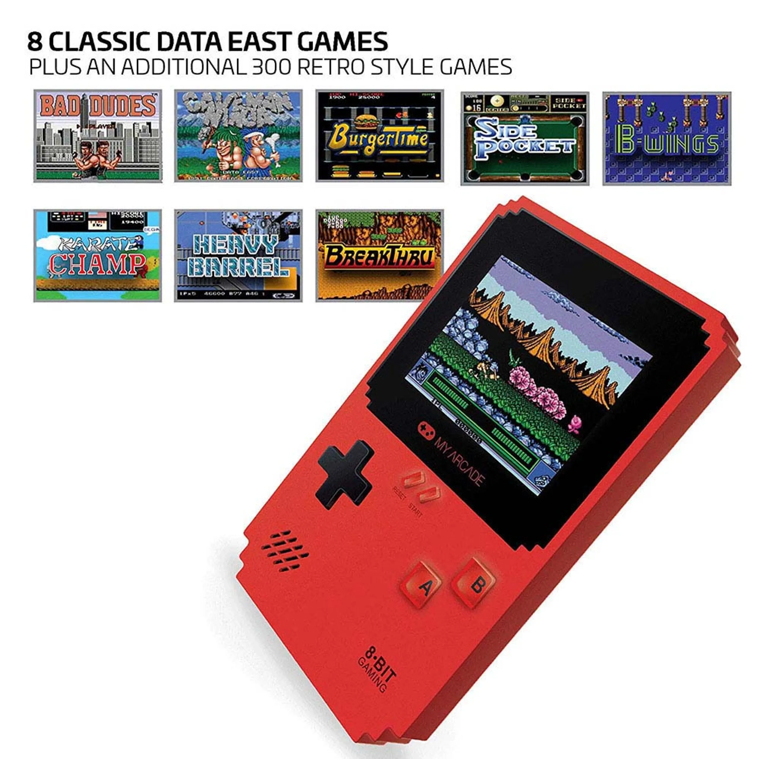 Pixel Classic - 300 Games Red