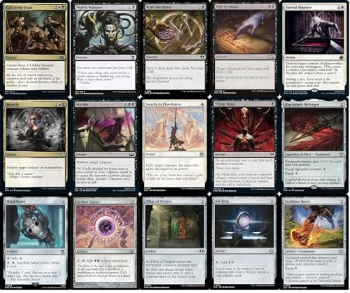 Magic: The Gathering: Elite Commander Vampire - Clavileno, First of The Blessed - Orzhov Black White