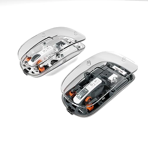 MXM-T901 Transparent Mouse - Wireless