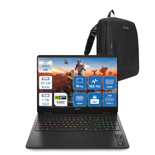 OMEN Slim 16 AM000NT - 16'' Core Ultra 9 285H 32GB DDR5 1TB SSD + Zetta Bag