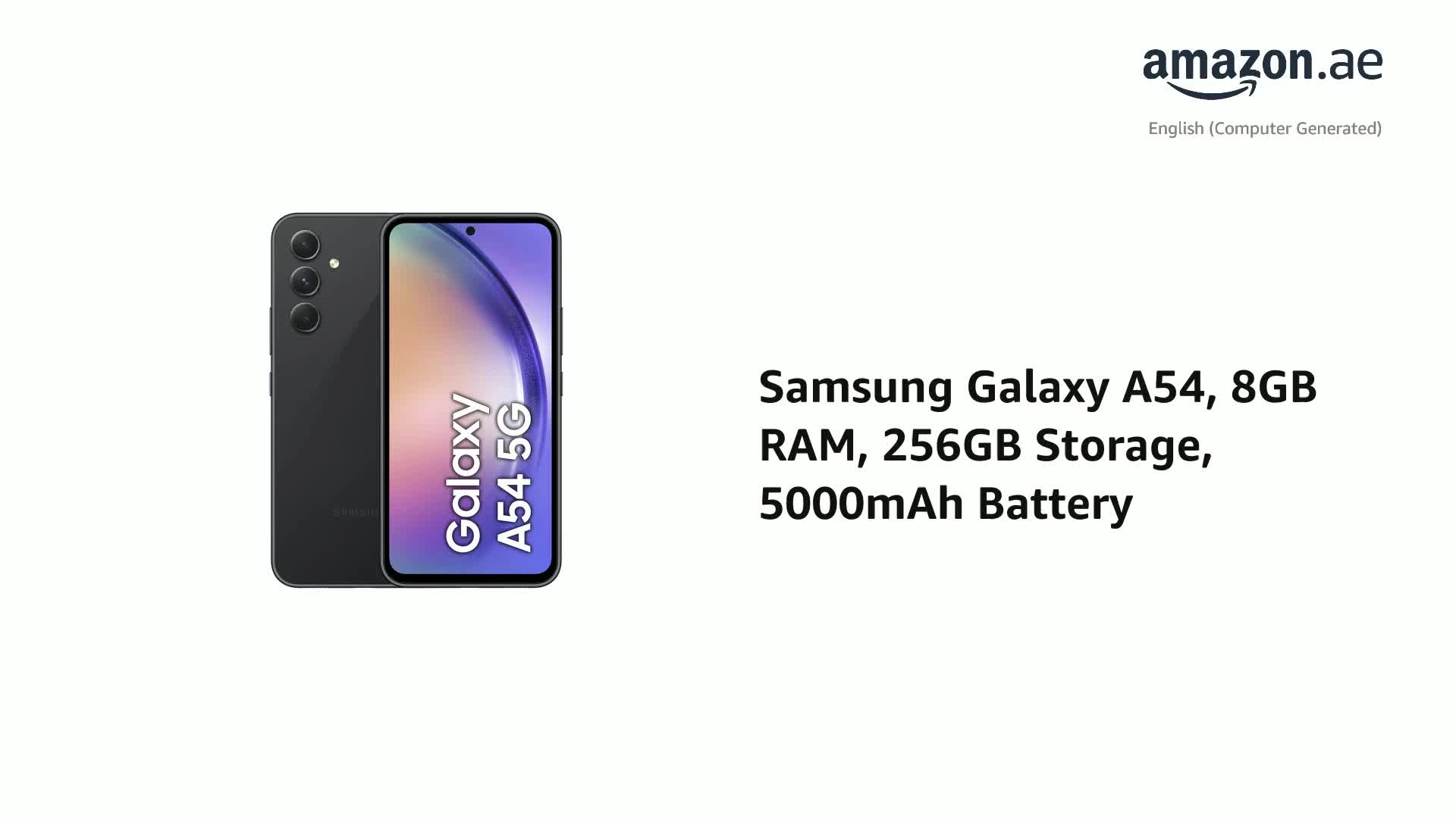 Galaxy A54 - 8GB 256GB