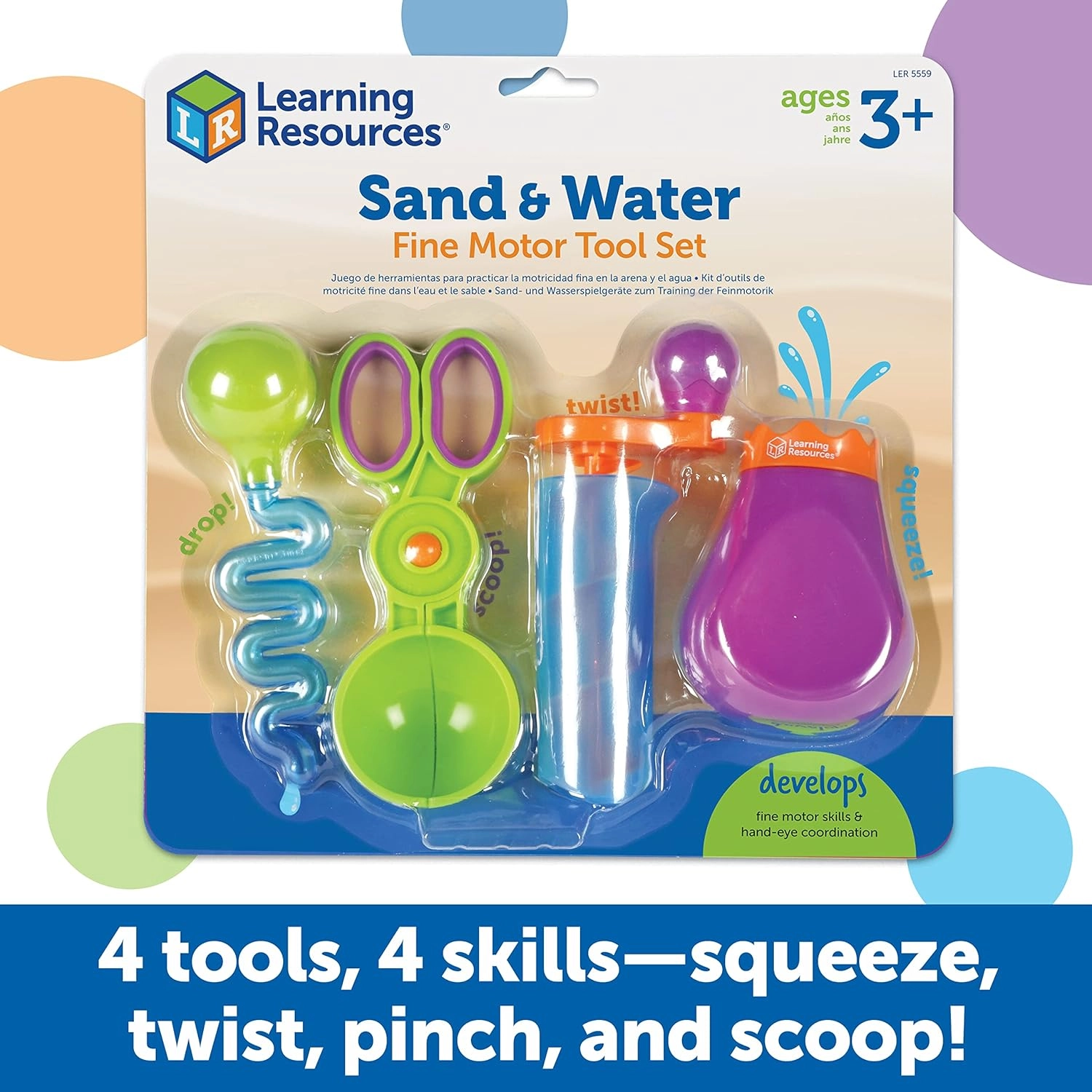 Fine Motor Tool Set - 3+ Years