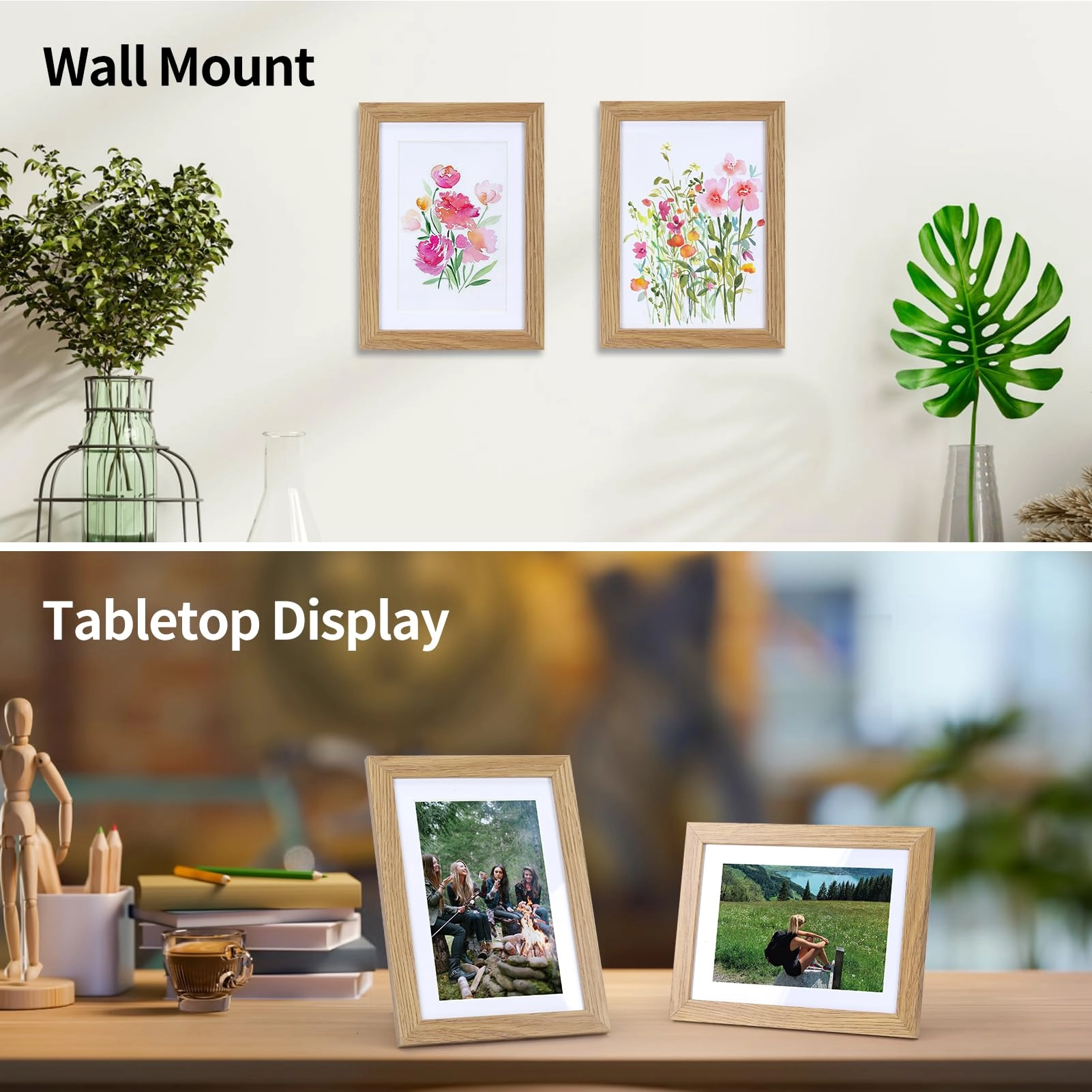 Photo Frames - 4x6/5x7 Pack