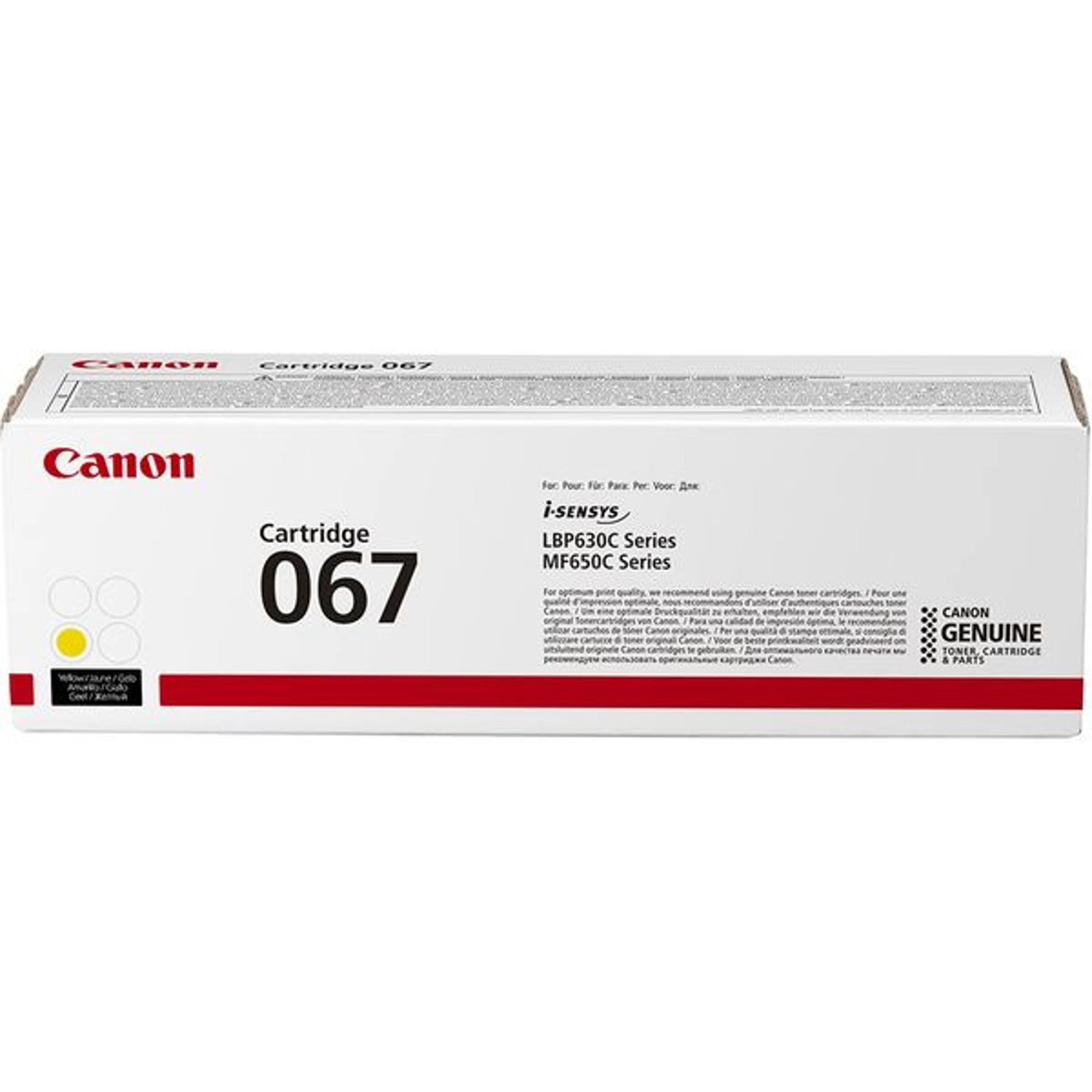 Canon 067 - 1250 pages Yellow