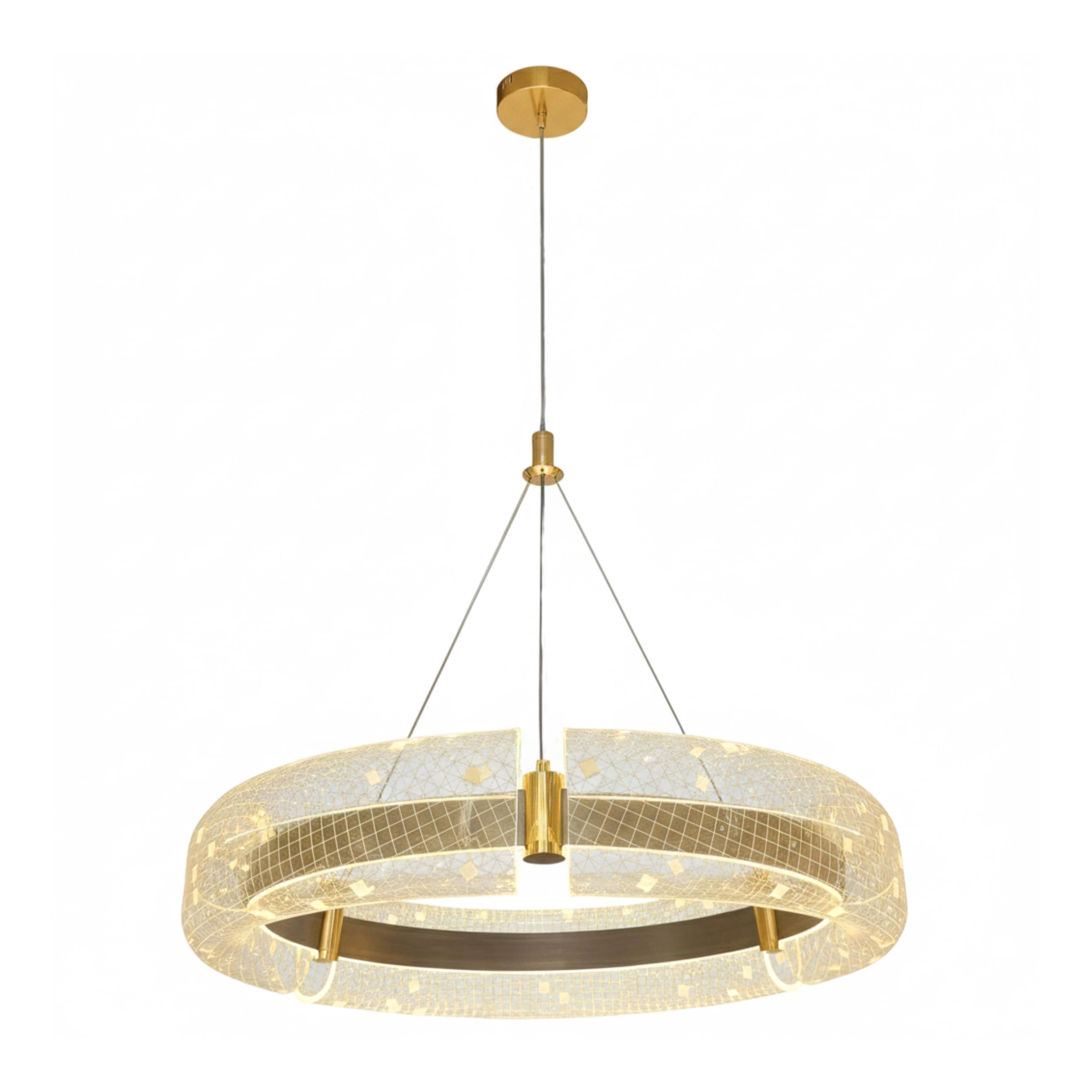 al friday Modern LED Ring Chandelier - 200 cm