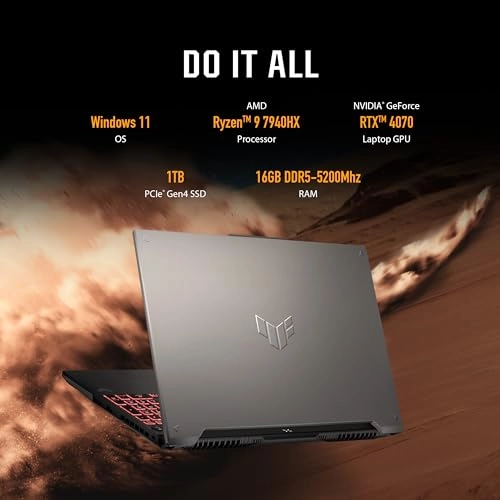 TUF Gaming A16 FA607PI-AS94 - 16'' Ryzen 9-7940HX 16GB DDR5 1000GB SSD