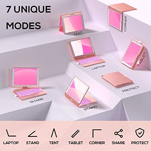 Keyboard Case with Pencil Holder for iPad Air 3 10.5-inch (2019)