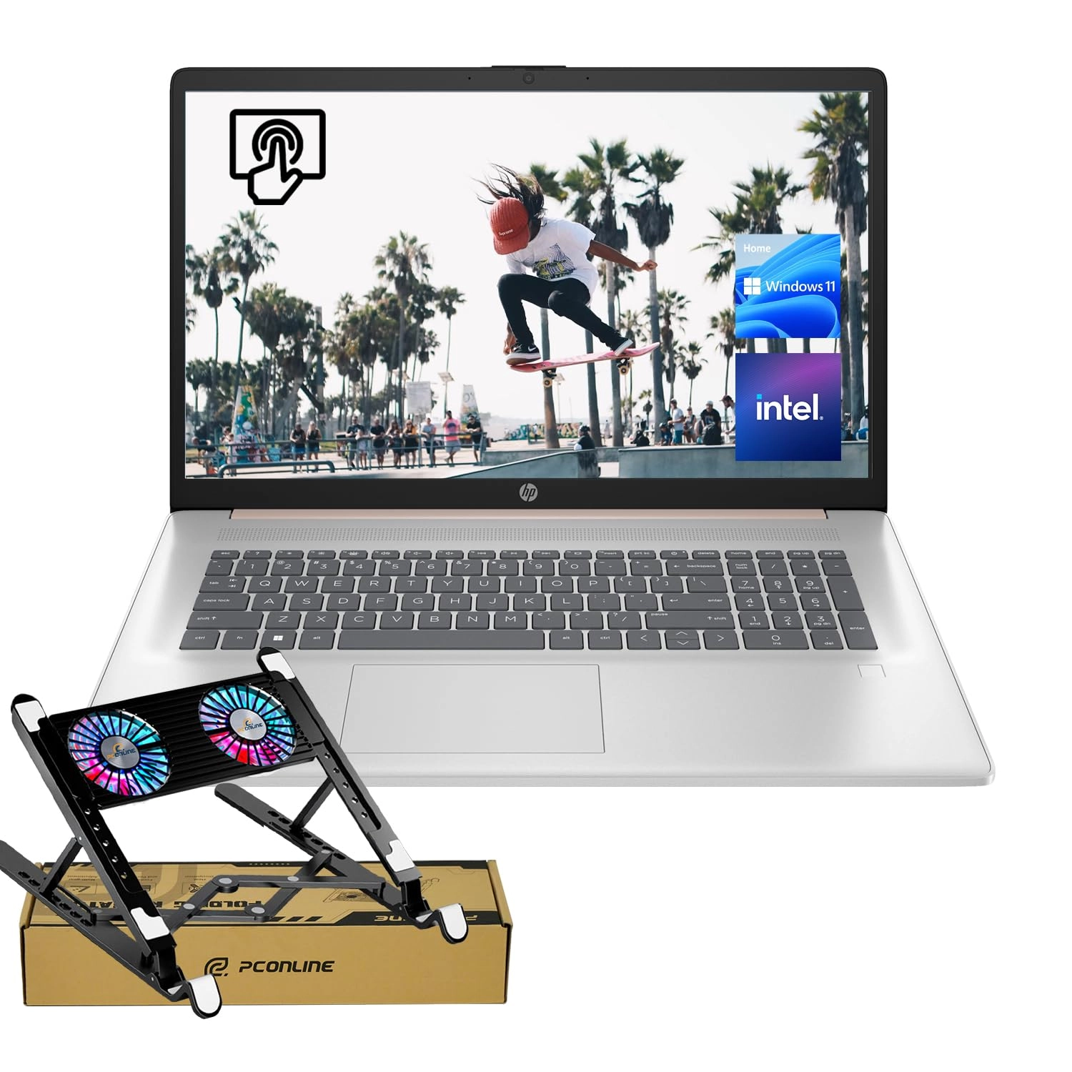 HP Essential 17t - 17.3'' Core i3-N305 32GB DDR4 1TB SSD