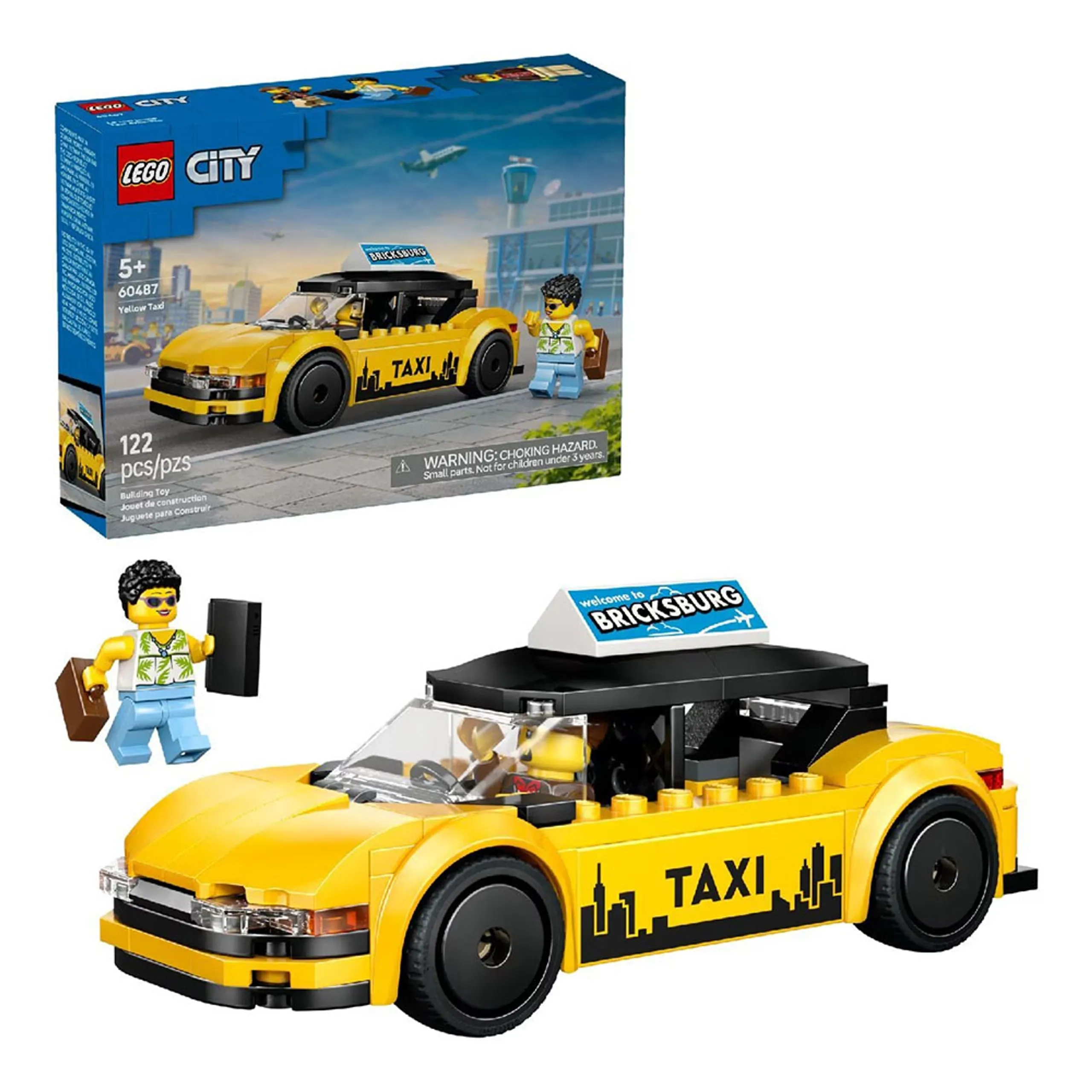LEGO City Yellow Taxi (60487)