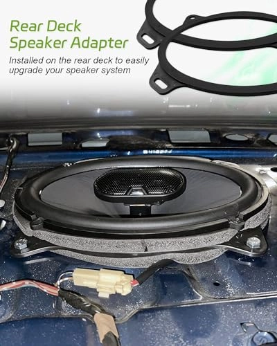 Rear Deck Speaker Adapter Spacer Ring - 6x9 inch