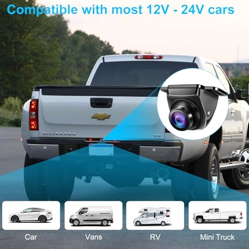 1080P Rear View Camera - Night Vision RCA Video Cable