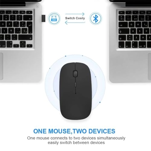 Ultra-thin Portable Travel Mouse - 2.4G Wireless