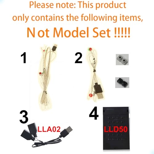 LED Light Kit for LEGO Shuttle Carrier Aircraft 10360 - Plastic Sport 1 4.5-5V