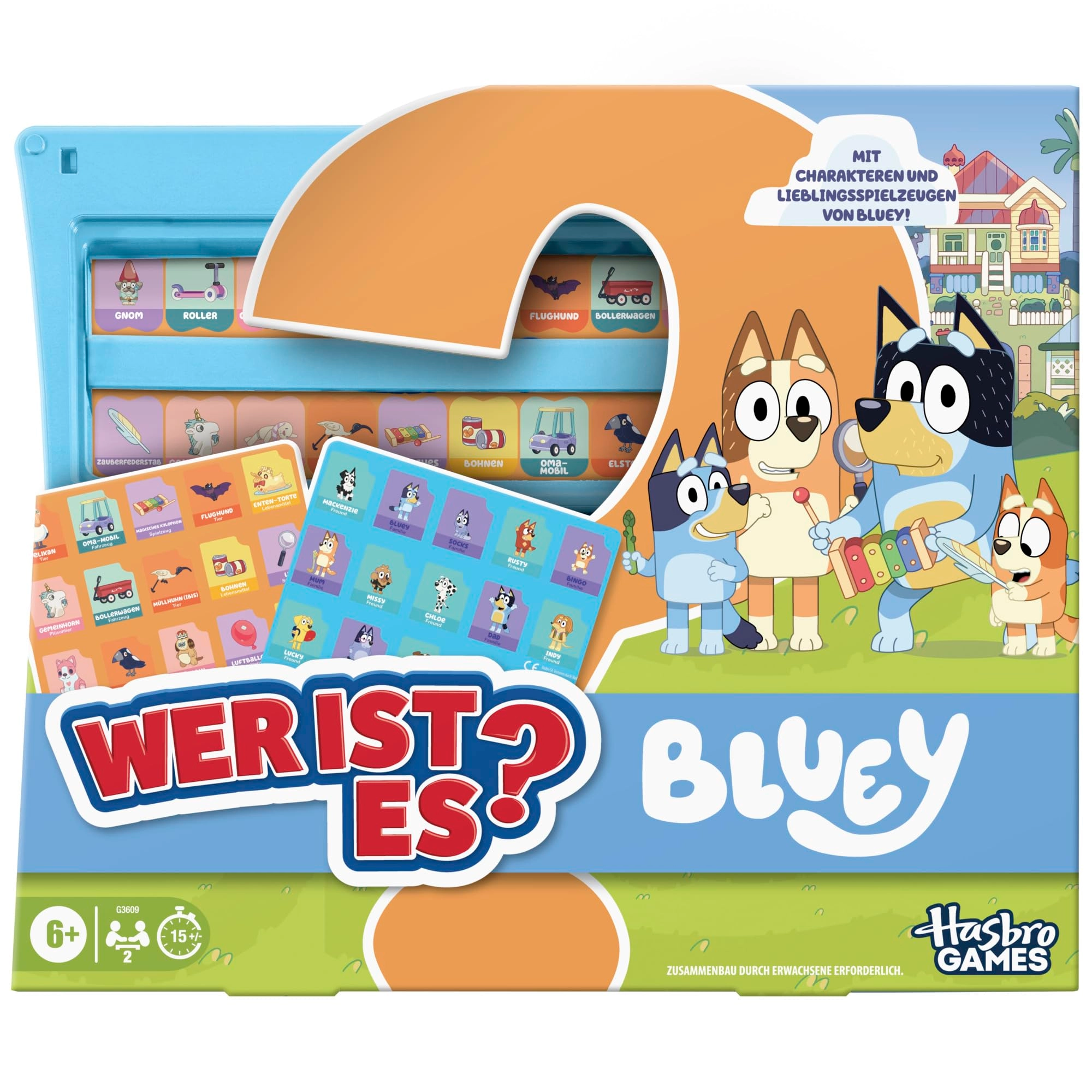 Hasbro Who is it? Bluey Edition (German)