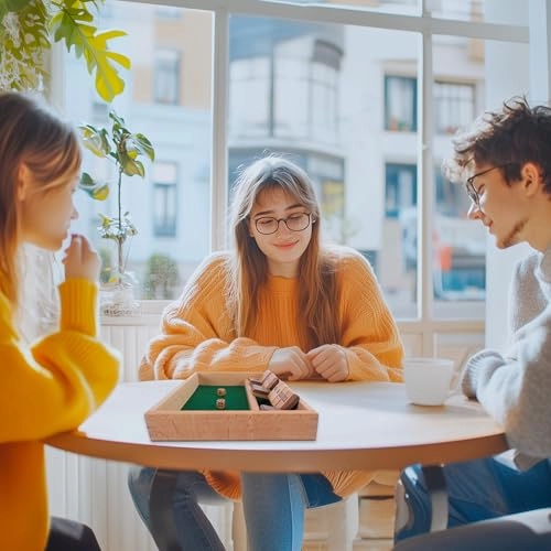 Shut The Box - Wooden 12 Numbers 2 Dice