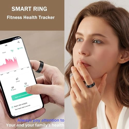 Smart Ring - Fitness Tracker Heart Rate Oximetry