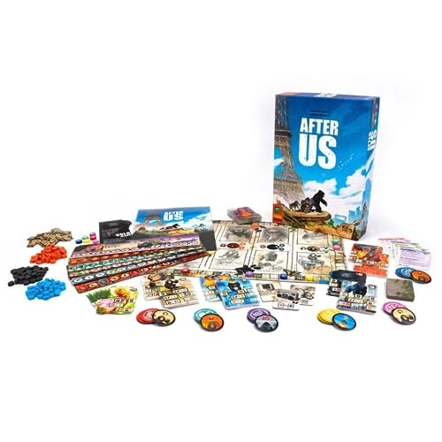 After Us: Evolutionary Strategy Game in a Post-Human World