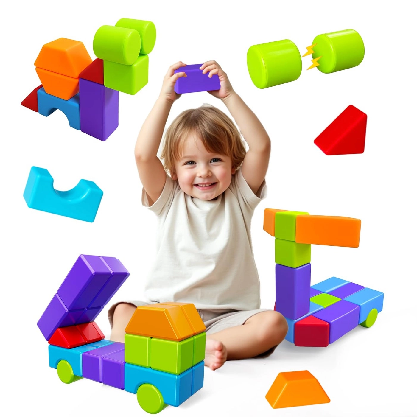 Magnetic Blocks - 22pcs
