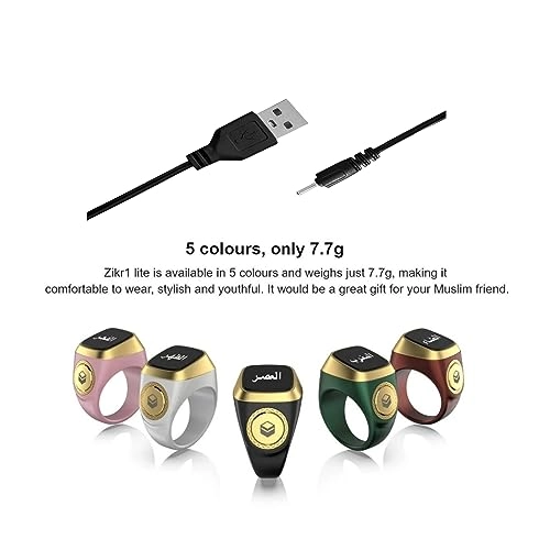 Smart Ring Counter - 18mm Green OLED Display