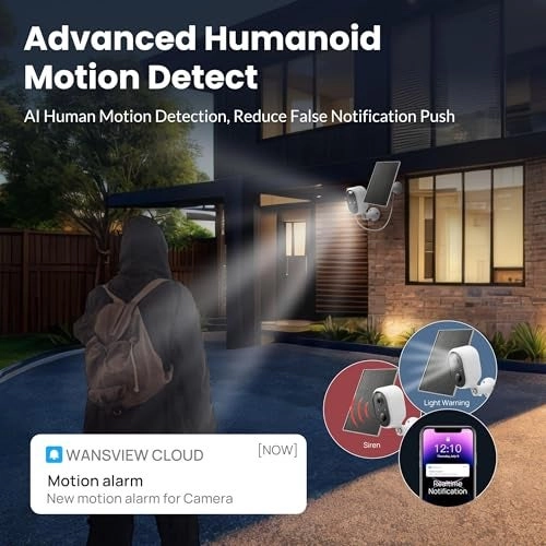 Solar Security Camera 2K