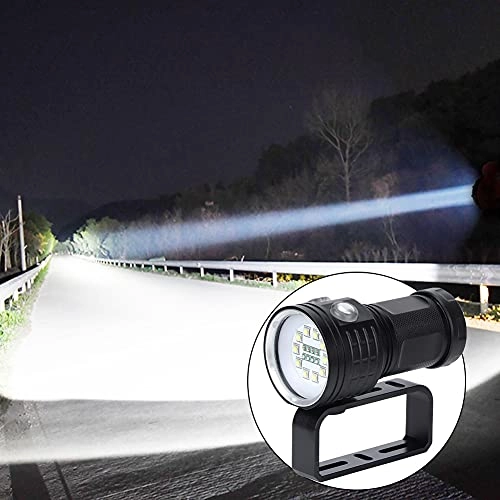 P50 Quad Core Diving Flashlight - 8000LM IPX8
