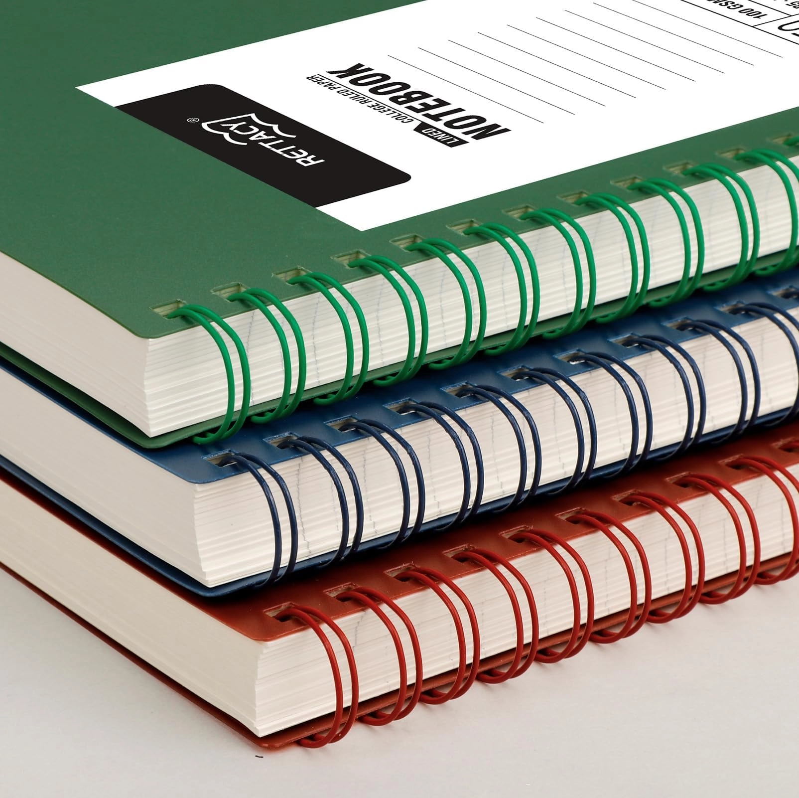 A4 Notebook A4 Spiral - Lined 150 Sheets