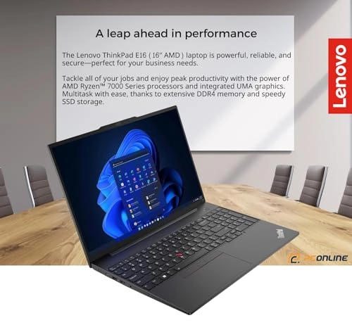 ThinkPad E16 - 16'' Ryzen 7 7730U 16GB DDR4 512GB SSD