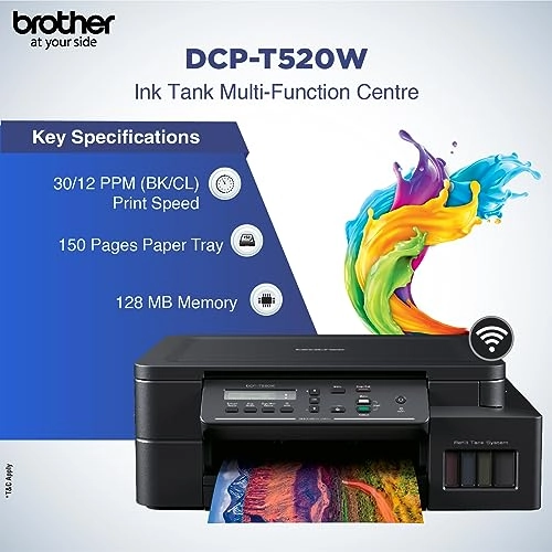 DCP-T520W - Ink Tank 4-color