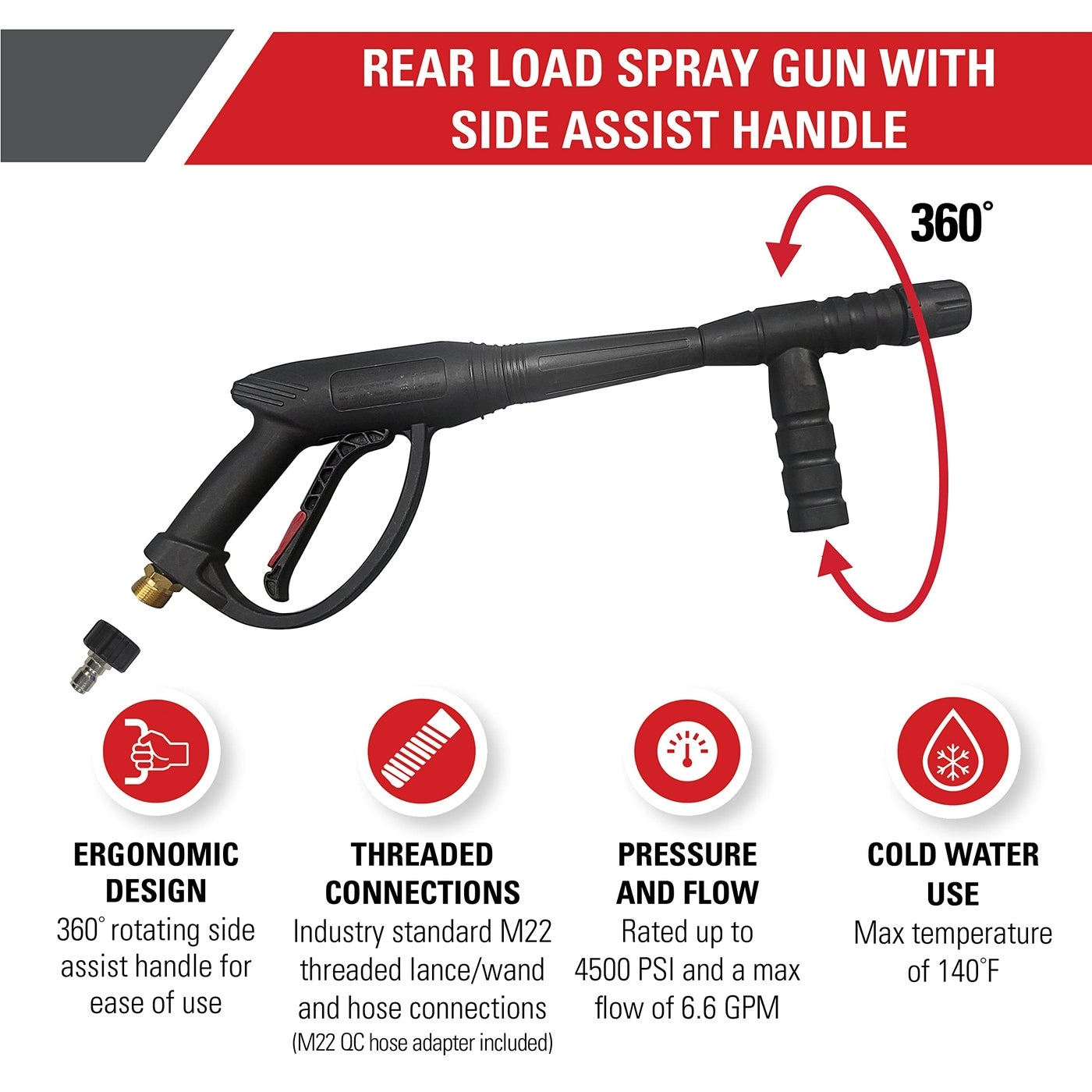Universal Pressure Washer Gun