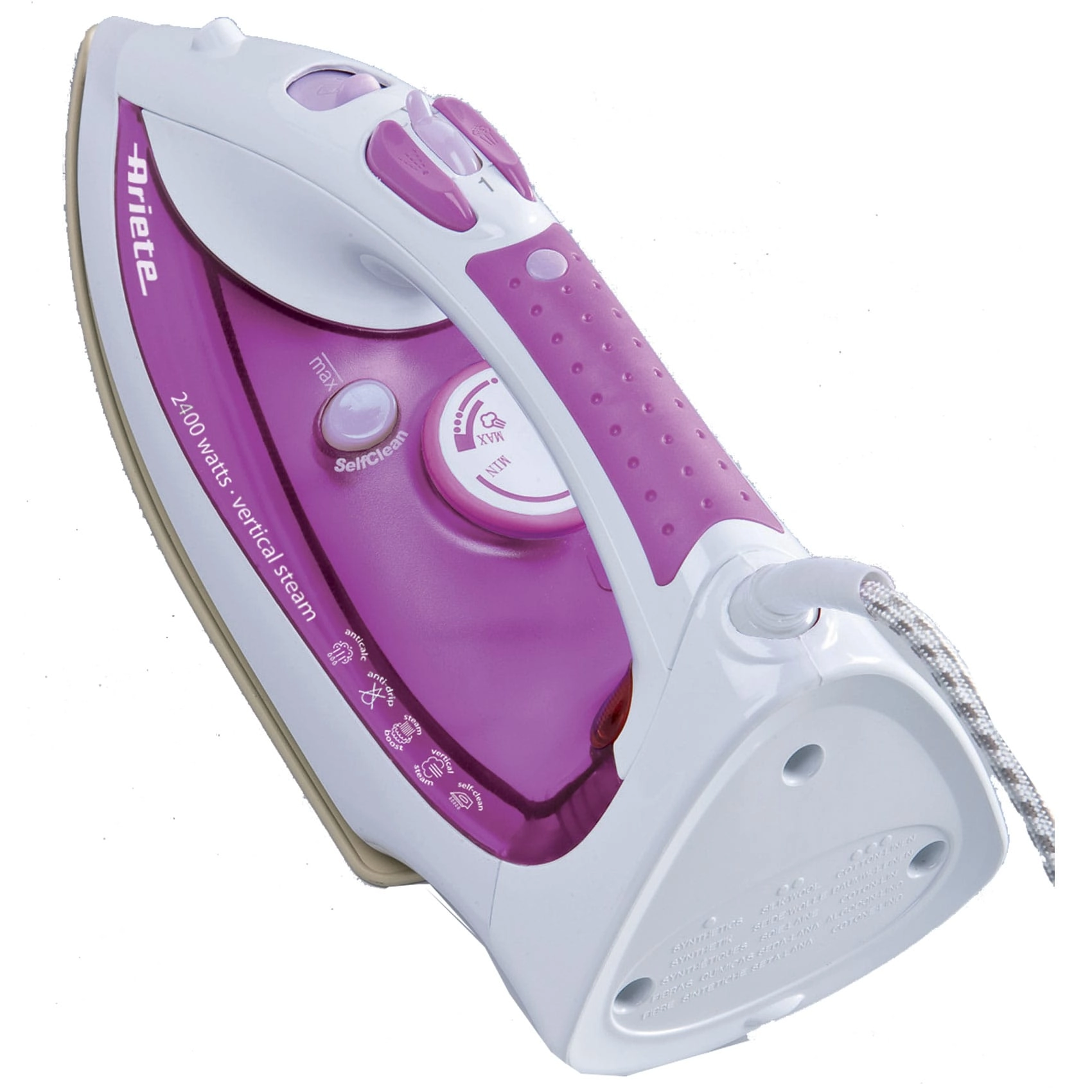 Steam Iron - 2400W Ceramic Plate