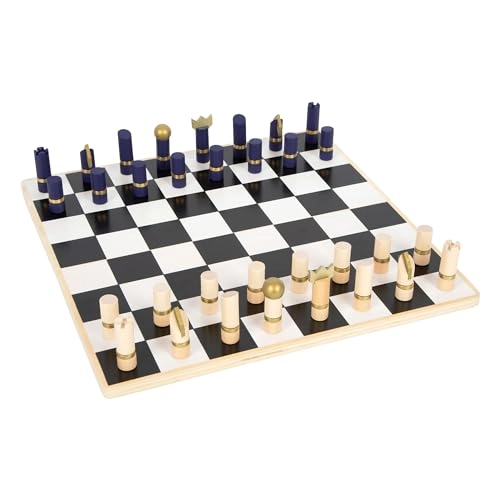 Chess and Backgammon - Gold Edition Wooden (German)