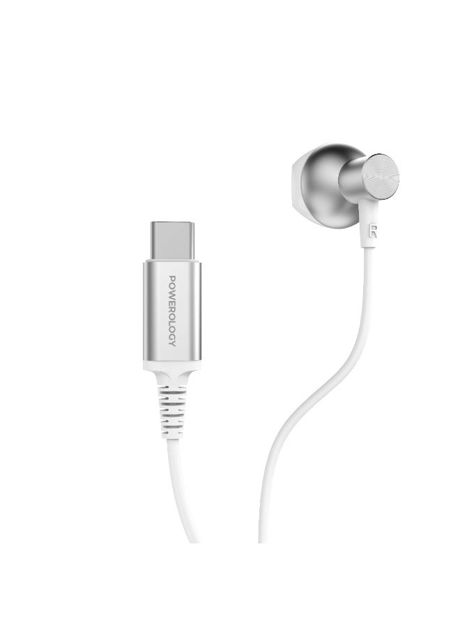 Type-C Mono Earphone Wired Earbud